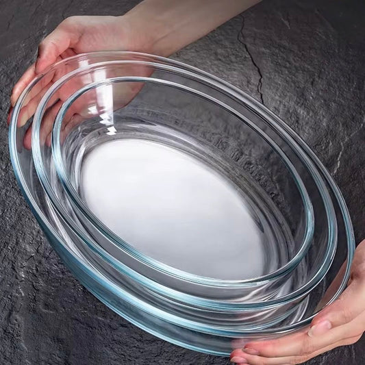 3-Piece Pyrex Glass Set – High Pressure Resistant