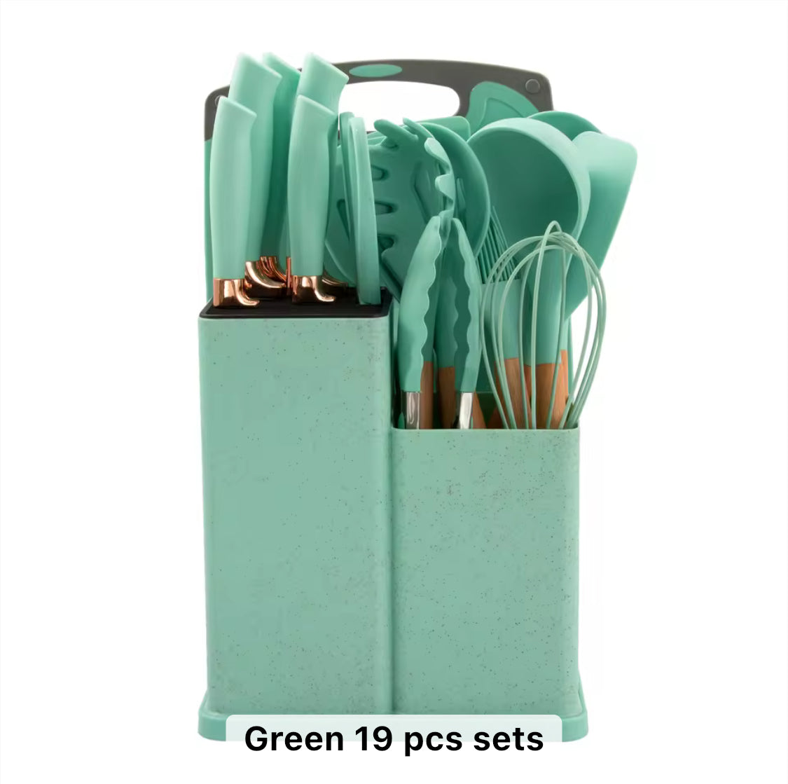 Complete Your Kitchen in Style with This Elegant 19-Piece Set