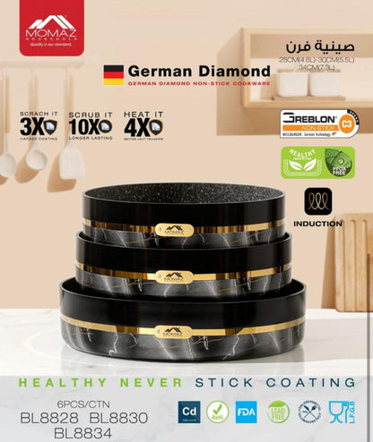 German GREBLON Non-Stick Oven Trays – Induction Ready