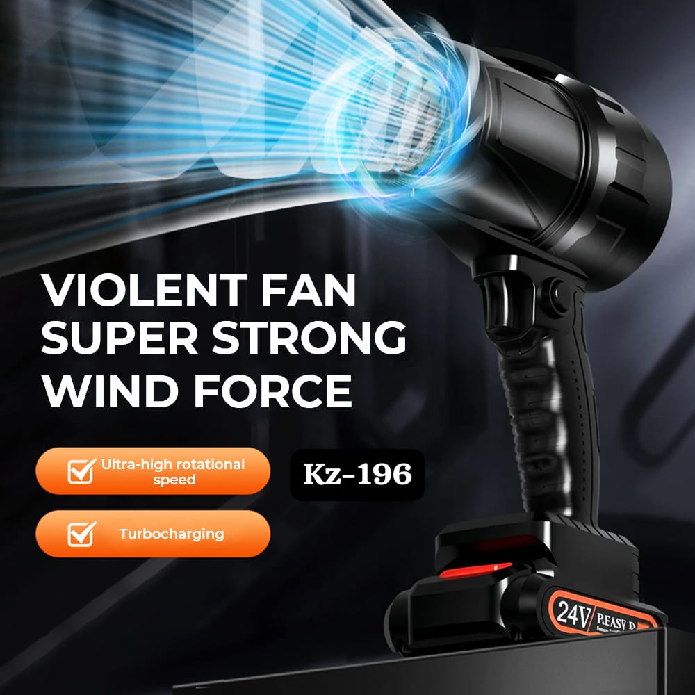 Rechargeable Jet Air Blower – 24V Lithium Battery High-Pressure Cleaner