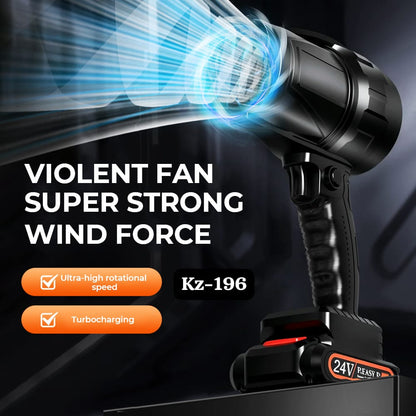 Rechargeable Jet Air Blower – 24V Lithium Battery High-Pressure Cleaner