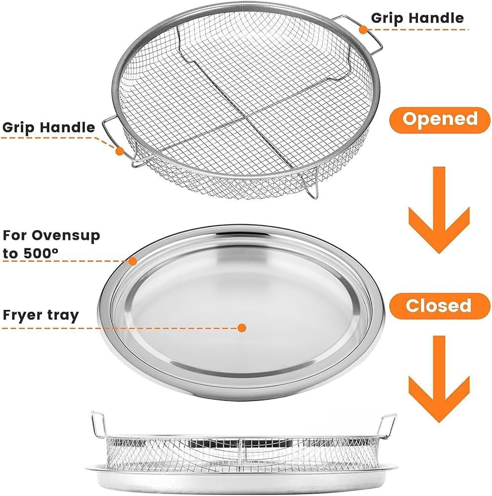 Stainless Steel Oven Grill Rack – Multipurpose and Non-Stick