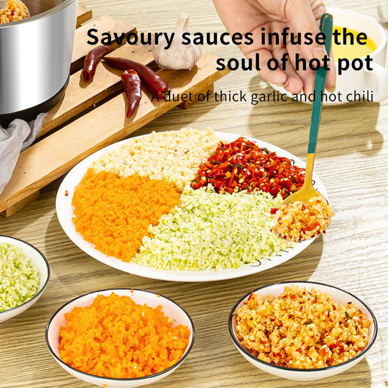 3L Electric Food Processor – 350W Stainless Steel Multi-Function Chopper