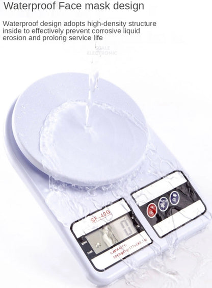 10Kg/1g Electronic Kitchen Scale with Digital LCD Display