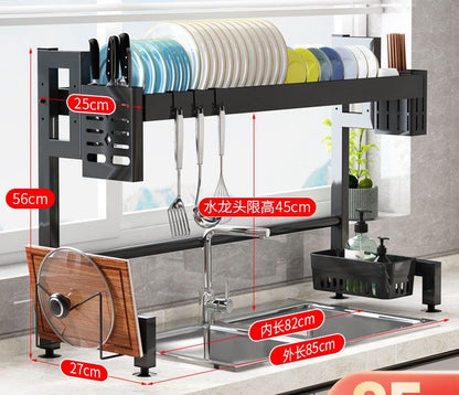 Heavy-Duty Metal Sink Stand with Multi-Use Features
