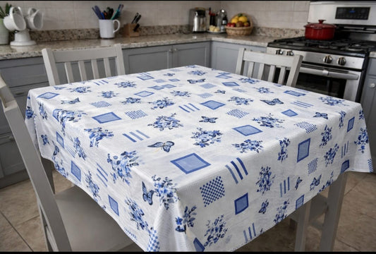 Turkish Jersey Table Cover – 150 × 150 cm Soft & Easy-Care