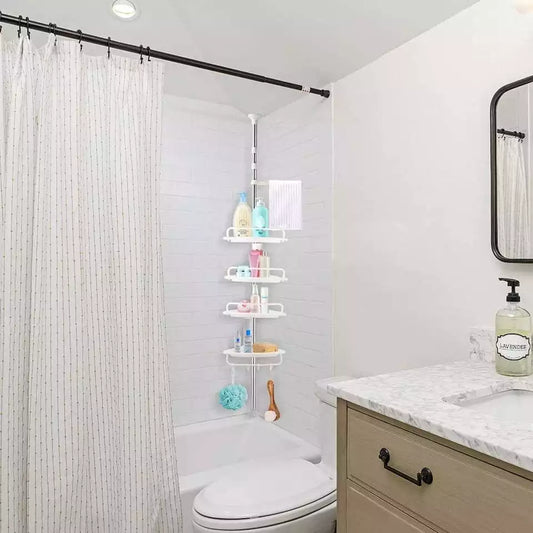 High-Quality Metal Bathroom Rack – Stable & Durable