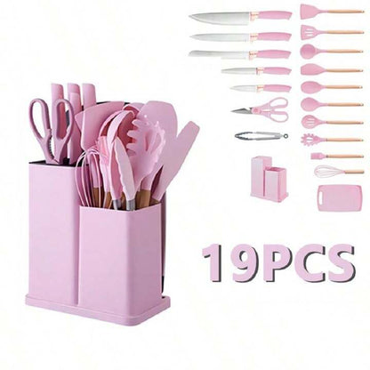 Complete Your Kitchen in Style with This Elegant 19-Piece Set