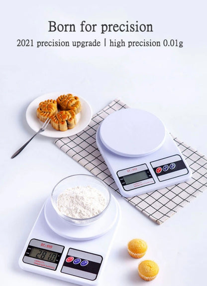 10Kg/1g Electronic Kitchen Scale with Digital LCD Display