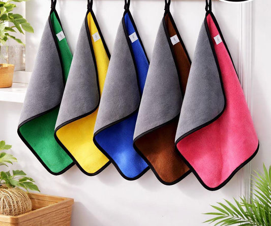 Heavy-Duty Premium Cotton Cleaning Cloth – Multi-Purpose (30×40 cm)