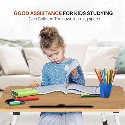 Foldable Laptop Table with Cup Holder