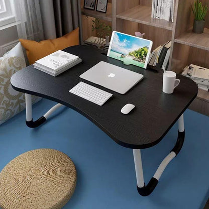Foldable Laptop Table with Cup Holder